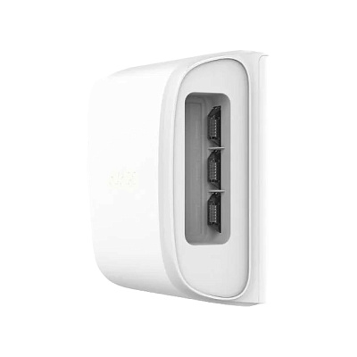 картинка Ajax DualCurtain Outdoor белый Двунаправленный уличный датчик движения штора от компании Intant